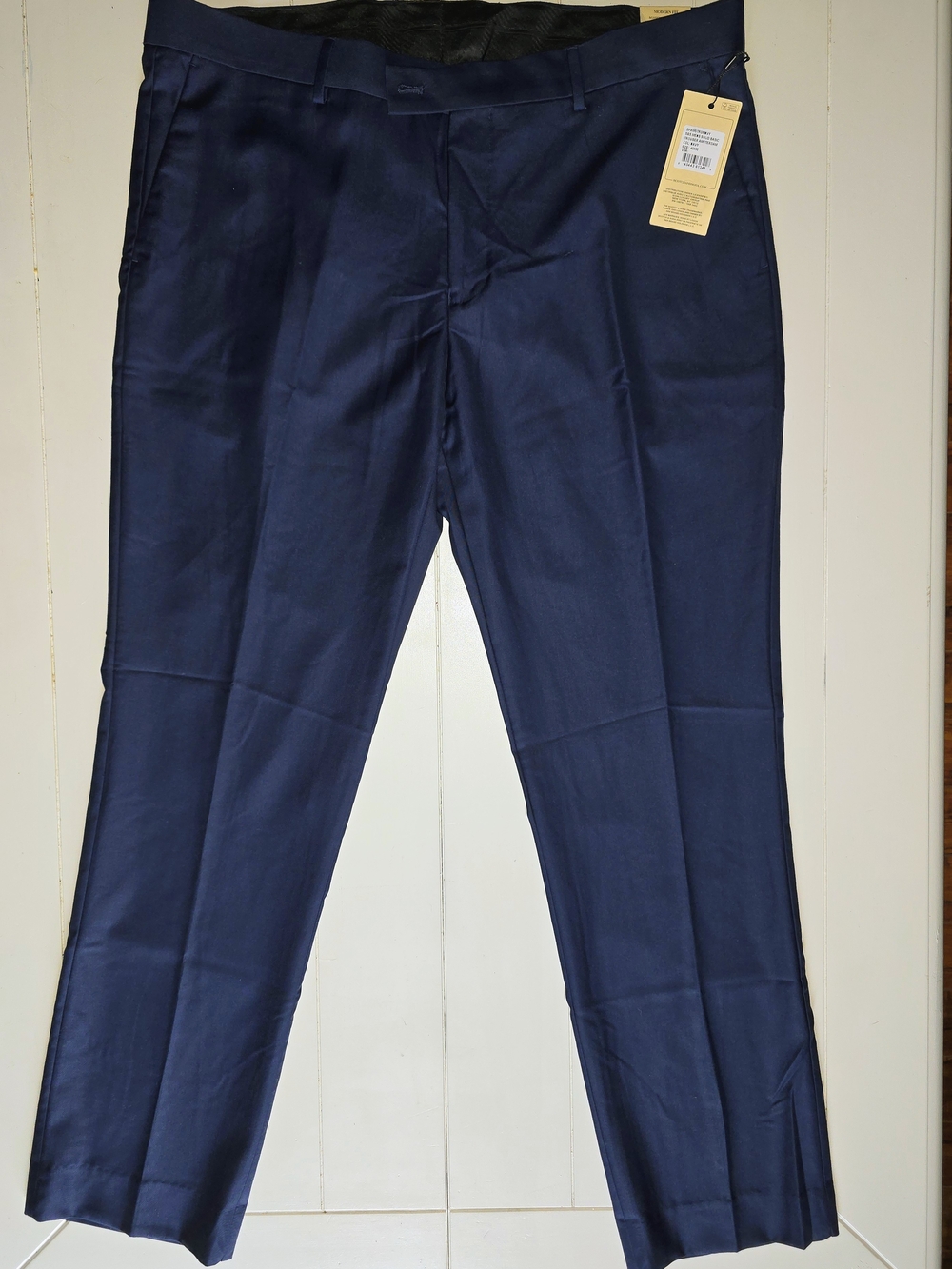 Scotch & Soda Men's Navy Dress Pants - Modern Fit